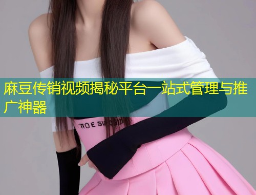 麻豆传销视频揭秘平台一站式管理与推广神器